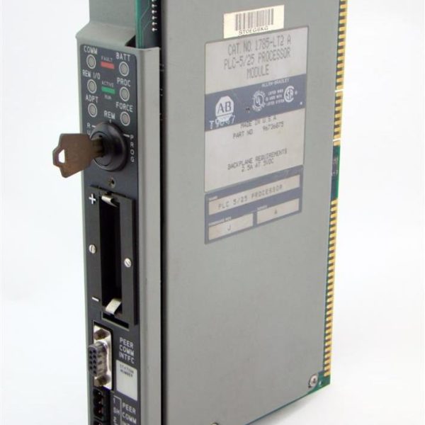 ALLEN BRADLEY PLC-5/25 PROCESSOR MODULE MODEL 1785-LT2A