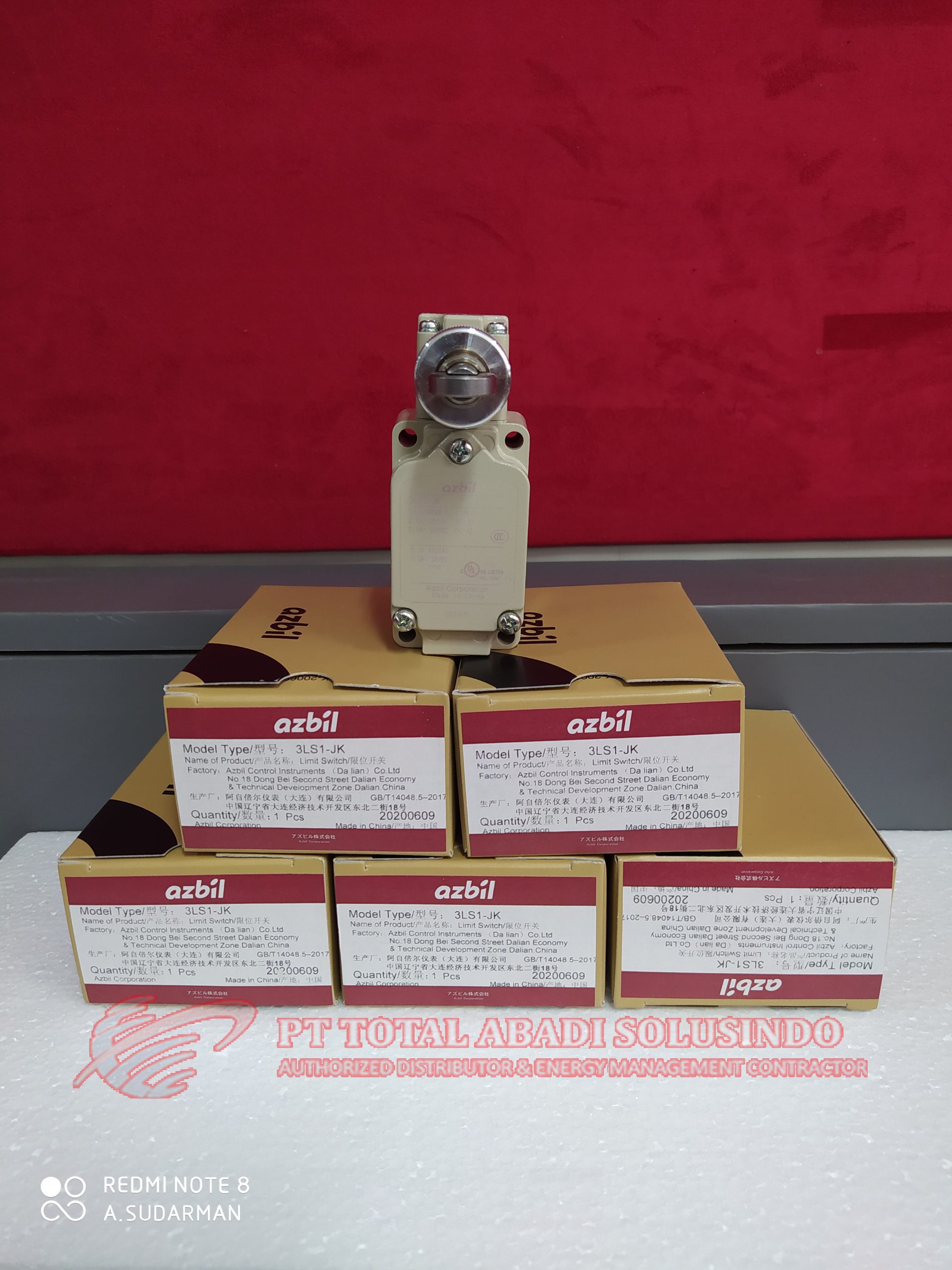Limit Switch Azbil Yamatake 3LS1-JK Limit Switch Azbil Yamatake 3LS1-JK